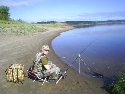 Ловля рыбы в сильный ветер